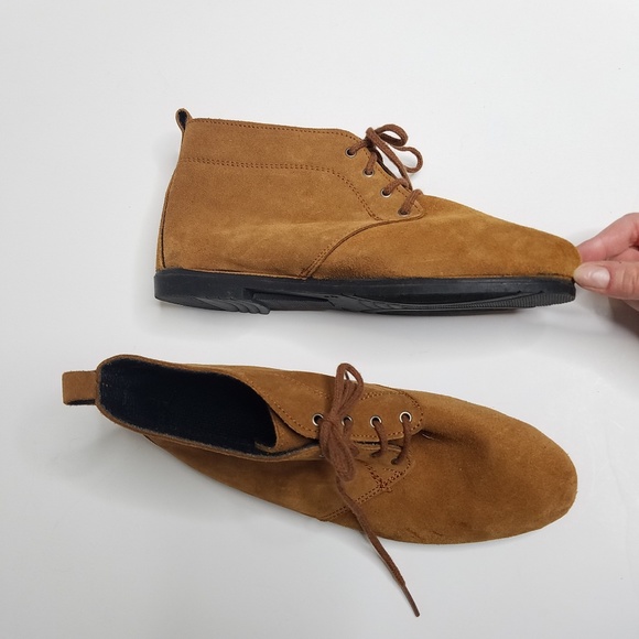 Hunters Run Shoes - HUNTERS RUN Leather Ankle Booties